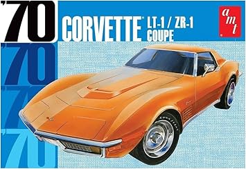 AMT 1/25 1970 Chevy Corvette Coupe Model Kit
