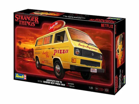 Revell Germany 1/25 VW T3 Bus "Surfer Boy": Stranger Things