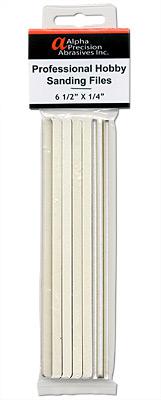 A Professional Hobby Sanding Sticks 240/320 Grit 10/pk 6 1/2” x 1/4” priced at $7.25 available from Echelon Hobbies