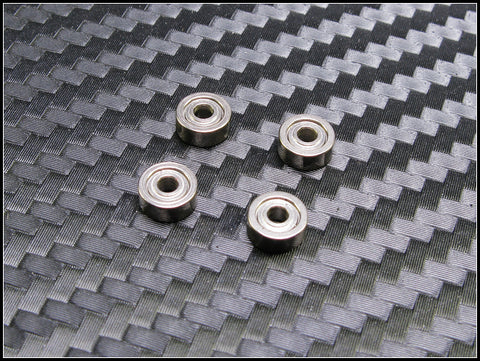 PN Racing Mini-Z ABEC7 Ceramic 2x6x2.5mm Shield Hub Dry Ball Bearing (4pcs)