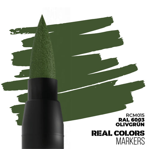 AK Interactive Real Colors Markers RAL 6003 Olivgrün