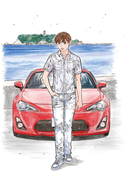 Aoshima 1/24 MF GHOST #1, Katagiri Kanata Zn6 Toyota86