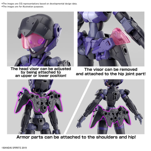 Bandai 30 Minutes Missions 1/144 Exm-H15E Acerby Type-E