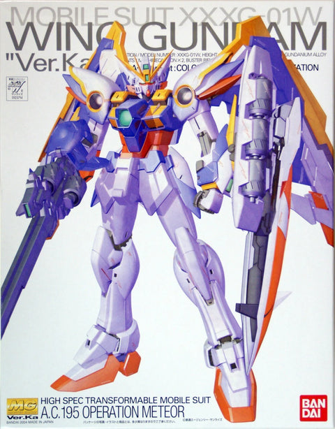 Bandai MG 1/100 Wing Gundam Ver. Ka Gundam Wing: Endless Waltz