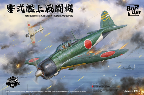 Border Model 1/35 A6M2 Zero Fighter - Okinawa 1945
