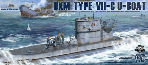 Border Model 1/35 DKM Type, VII-C U-Boat Upper Deck