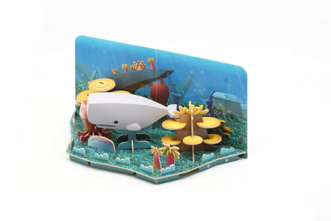Cachalot - Magnetic 3D Puzzle Diorama