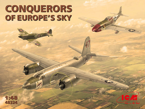 ICM 1/48 Conquerors of Europe's Sky - 3 model set