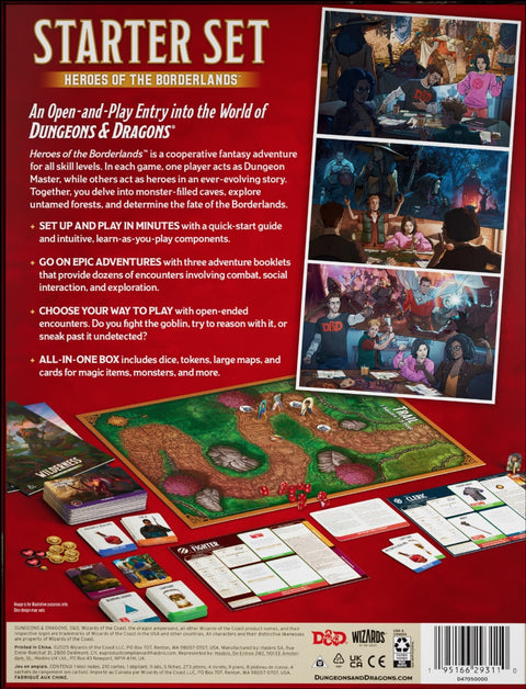 DND RPG STARTER SET HEROES OF THE BORDERLANDS