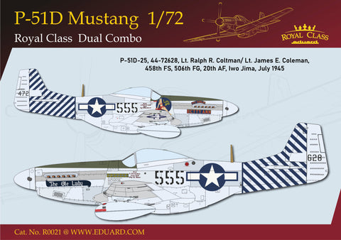 Eduard 1/72 P-51D Mustang Dual Combo Royal Class Edition