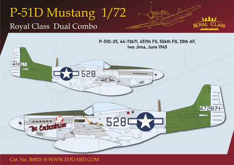 Eduard 1/72 P-51D Mustang Dual Combo Royal Class Edition
