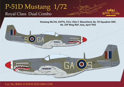 Eduard 1/72 P-51D Mustang Dual Combo Royal Class Edition