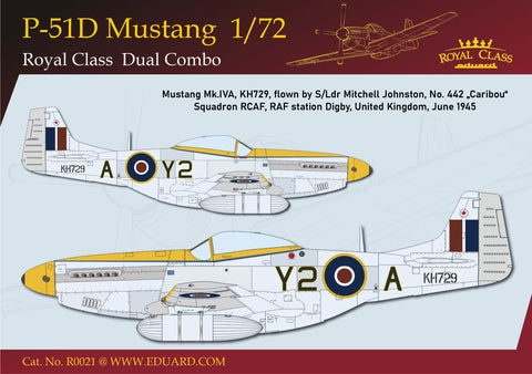 Eduard 1/72 P-51D Mustang Dual Combo Royal Class Edition
