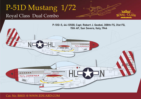 Eduard 1/72 P-51D Mustang Dual Combo Royal Class Edition