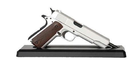 1/2.5 GoatGuns 1911 Metal Diecast Model Assembly Kit - Silver