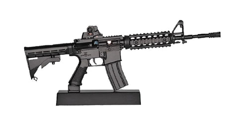 1/3 GoatGuns AR15 Metal Diecast Model Assembly Kit - Black