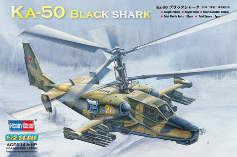 Hobby Boss 1/72 Ka-50 Black Shark Attack Helicopter
