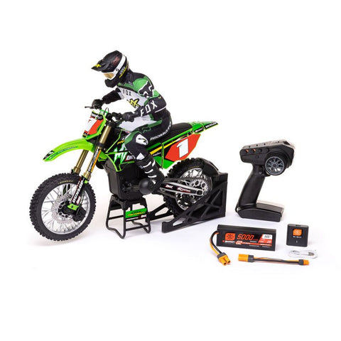 Losi 1/4 Promoto-MX Brushless RTR - Green - with Battery and Charger