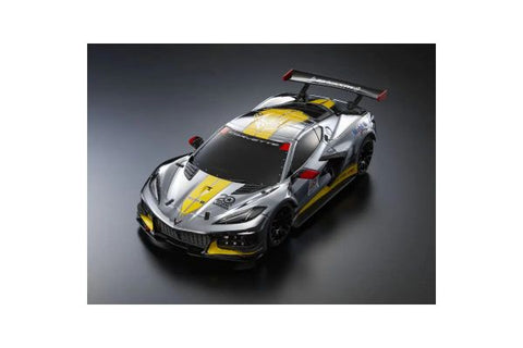 MINI-Z RWD MR-04 - MM Wide - CHEVROLET® CORVETTE® C8.R Chrome / Yellow Special Edition