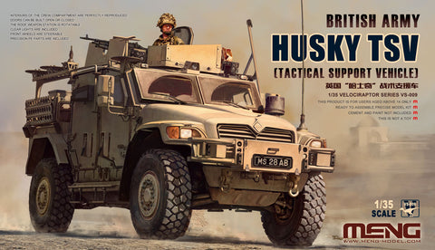 Meng 1/35 British Army Husky TSV (Tactical Support Vehicle)
