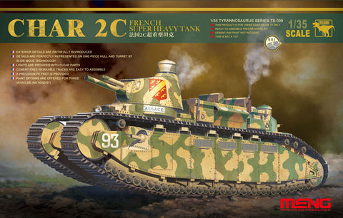 Meng 1/35 French super heavy tank Char 2C