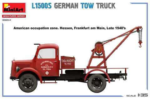MiniArt 1/35 L1500S German Tow Truck