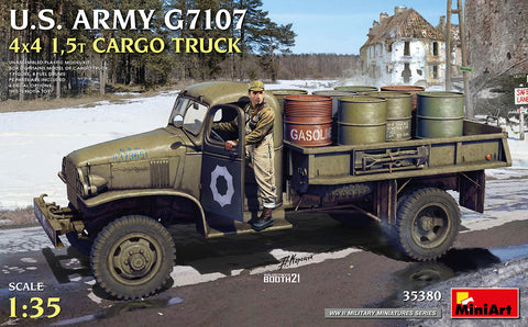 MiniArt 1/35 U.S. Army G7107 4X4 1,5t Cargo Truck