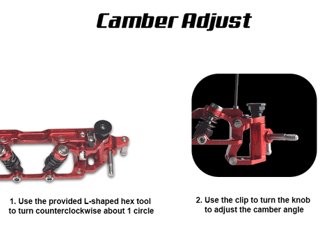 Nexx Racing V-Line Front Suspension System (RED) - NX-027