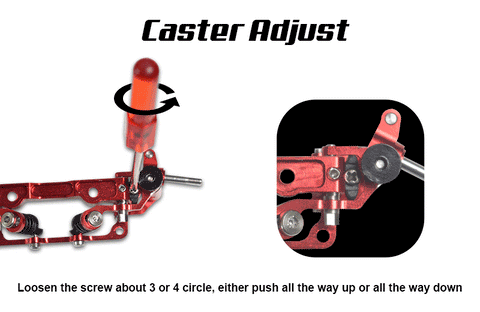 Nexx Racing V-Line Front Suspension System (RED) - NX-027