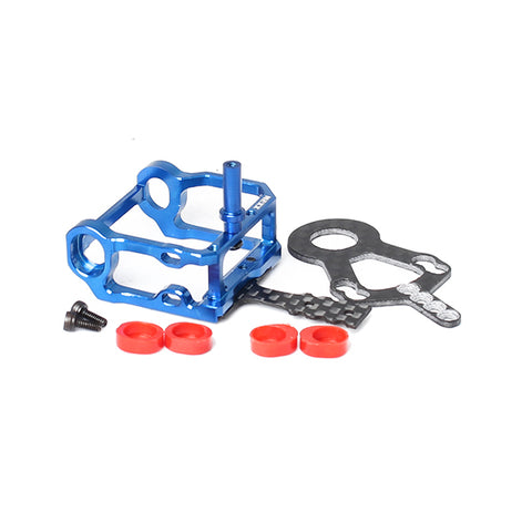 NEXX Racing Mini-Z 2WD MR015/02/03 LCG 98-102mm Aluminum 7075 Bracelet Round Motor Mount (BLUE) - NX-262-B
