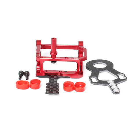 NX-262-R NEXX Racing Mini-Z 2WD MR015/02/03 LCG 98-102mm Alu 7075 Bracelet Round Motor Mount (RED)