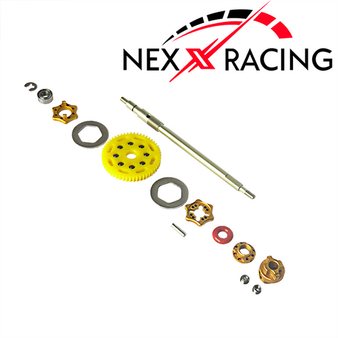 Nexx Racing Mini-Z MR02/03 Light Weight 64P Ceramic Ball Diff Purple - NXUSA-226-GFORCE