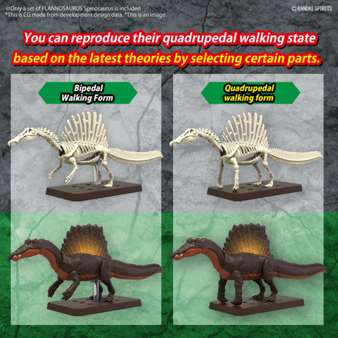 BANDAI PLANNOSAURUS Spinosaurus