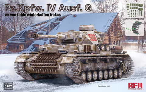 RFM 1/35  PZ.KPFW.IV AUSF.G with WINTERKETTEN