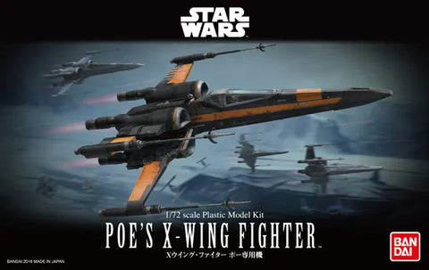 Bandai Star Wars 1/72 Poe's X-Wing Fighter