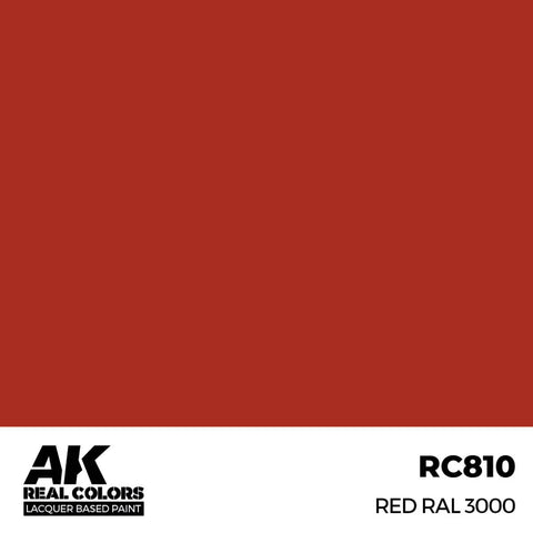 AK Real Color Red RAL 3000