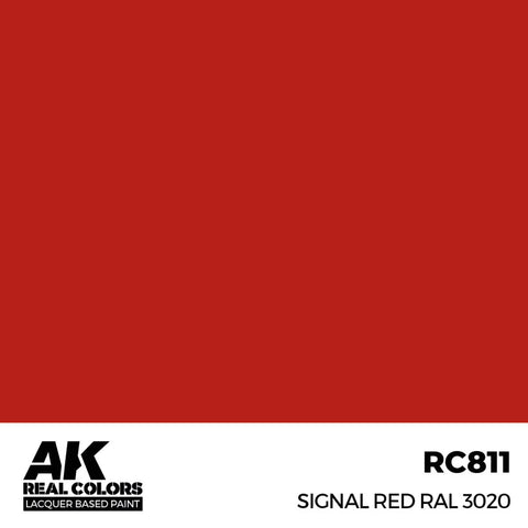 AK Real Color Signal Red RAL 3020