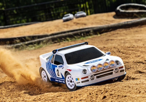 Traxxas 1/16 RS200 Mini Rally VXL-3S 4x4 RTR - White