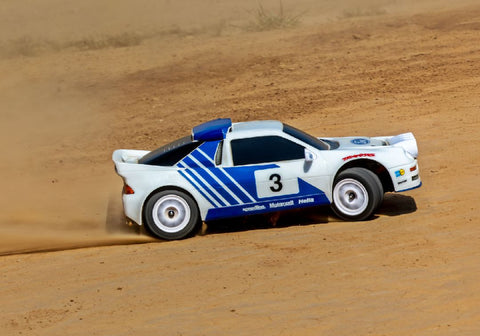 Traxxas 1/16 RS200 Mini Rally VXL-3S 4x4 RTR - White