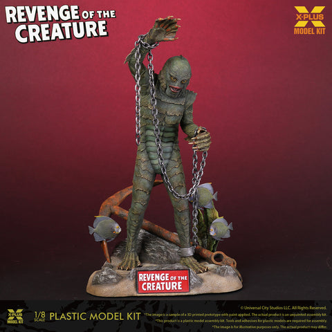 X-Plus 1/8 Scale Revenge of the Creature Plastic Model Kit