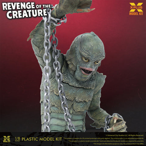 X-Plus 1/8 Scale Revenge of the Creature Plastic Model Kit