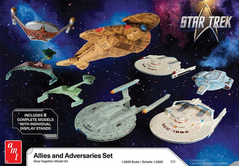 AMT Star Trek Adversaries & Allies Ship Set