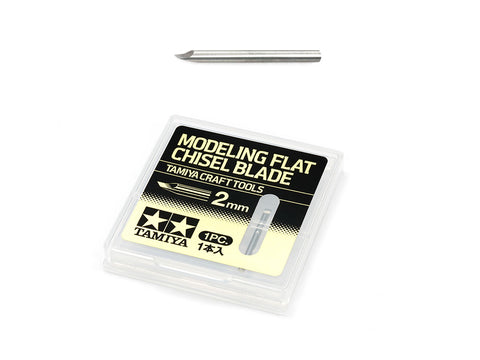Tamiya Modeling Flat Chisel Blade 2Mm