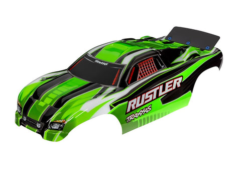 Traxxas Body, Rustler Green