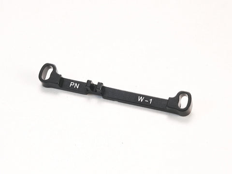 PN Racing Mini-Z MR03 Alum Toe Out Tie Rod W -1 (Black)