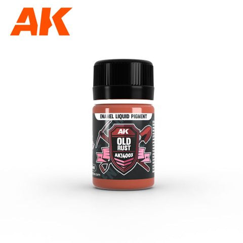 A Ak Enamel Liquid Pigments Rust & Exhaust Set priced at $22.99 available from Echelon Hobbies