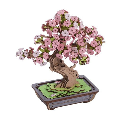 Rolife 3D Wooden Puzzle - Sakura Bonsai
