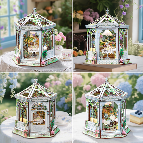 CuteBee DIY Miniature House - Windsor Flower House