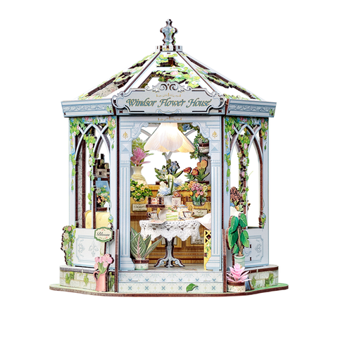 CuteBee DIY Miniature House - Windsor Flower House