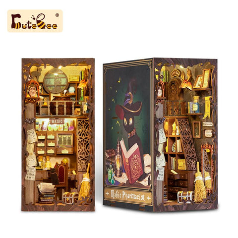 CuteBee DIY Book Nook Kit -  Magic Pharmacist